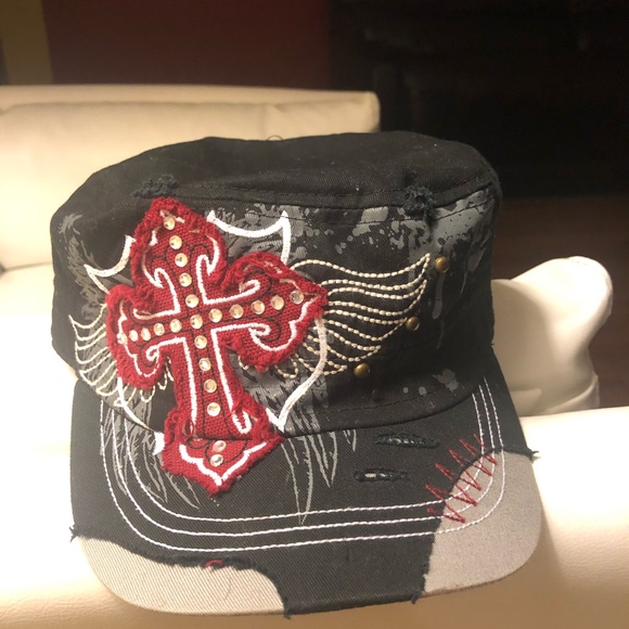 leader original VINTAGE Accessories - Distressed black hat